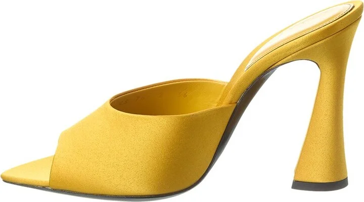 Saint Laurent Suite 105 Satin Mule - Image 2