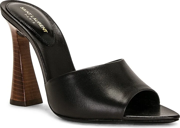 Saint Laurent Suite Sandal in Black - Image 2
