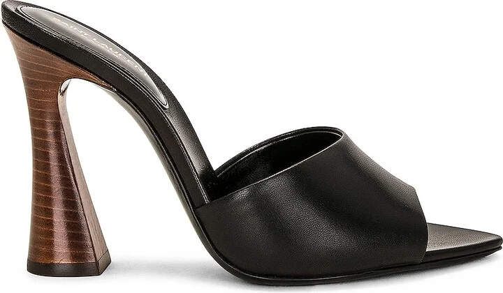 Saint Laurent Suite Sandal in Black