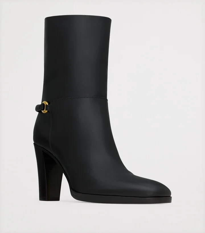 Saint Laurent Sulpice Ankle Boots 80 - Image 4