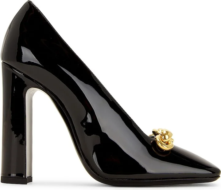 Saint Laurent Swing 110 Heels in Black