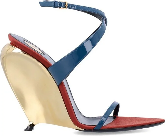 Saint Laurent Tallulah Wedge Sandals