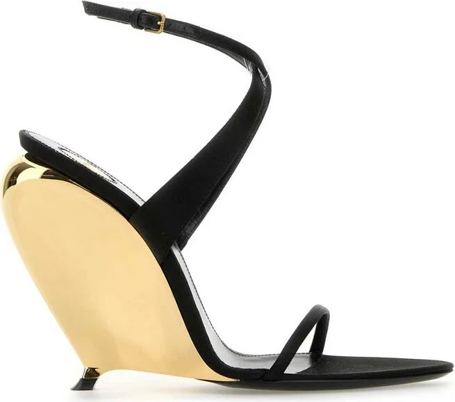 Saint Laurent Tallulah Wedge Sandals
