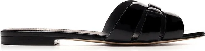 Saint Laurent Tribute Flat Sandals