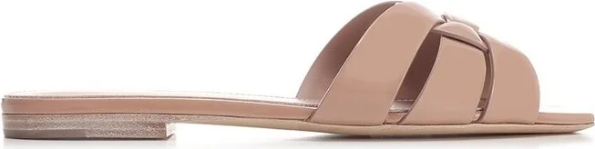 Saint Laurent Tribute Open Toe Mules