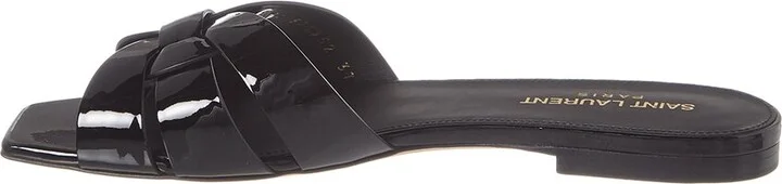 Saint Laurent Tribute Patent Sandal - Image 2