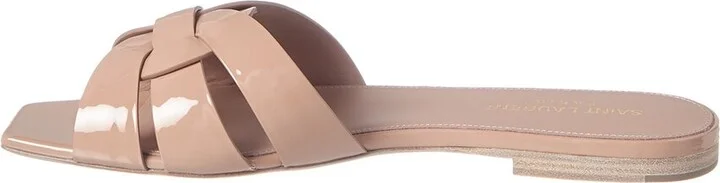 Saint Laurent Tribute Patent Sandal - Image 2