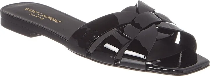 Saint Laurent Tribute Patent Sandal