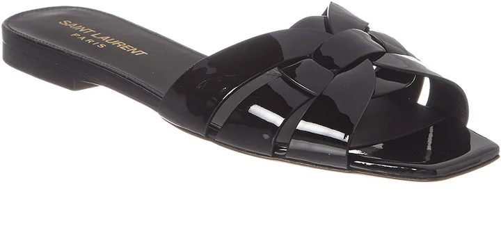Saint Laurent Tribute Patent Sandal