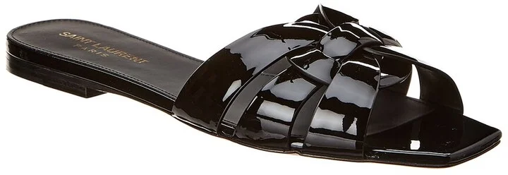 Saint Laurent Tribute Patent Sandal