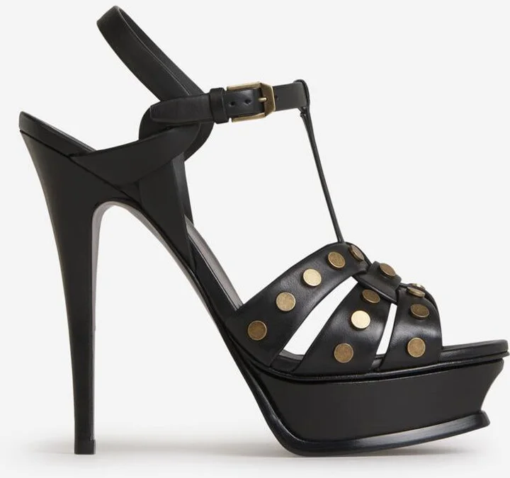 Saint Laurent Tribute Platform Sandals