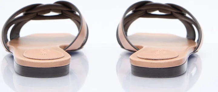 Saint Laurent Tribute Sandals - Woman Sandals Beige Eu - 36 - Image 6