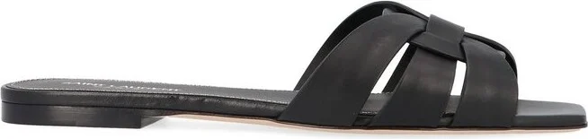 Saint Laurent Tribute Slip-On Sandals