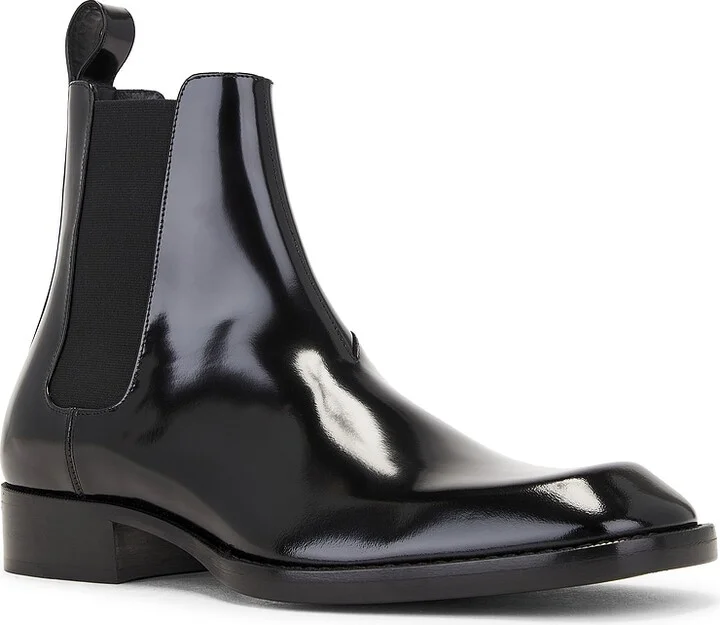 Saint Laurent Vadim 25 Chelsea Boot in Black - Image 2