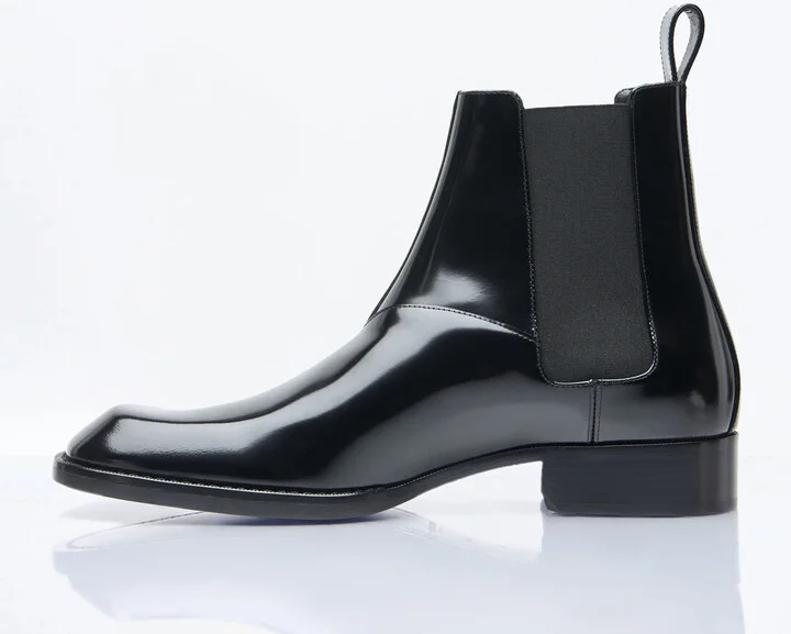 Saint Laurent Vadim Chelsea Boots - Man Boots Black Eu - 45 - Image 4