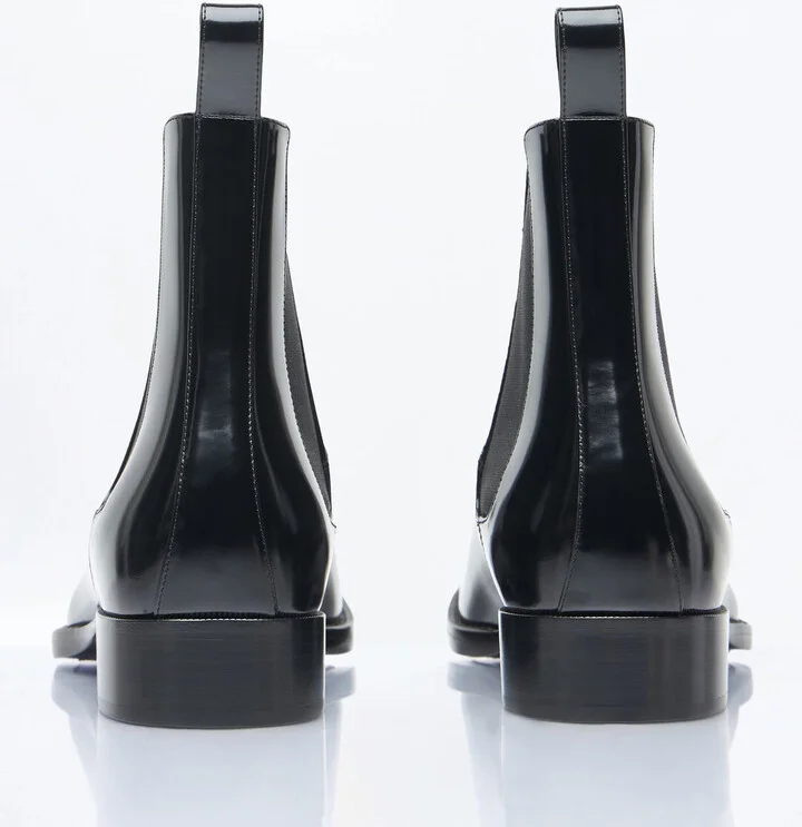 Saint Laurent Vadim Chelsea Boots - Man Boots Black Eu - 45 - Image 5