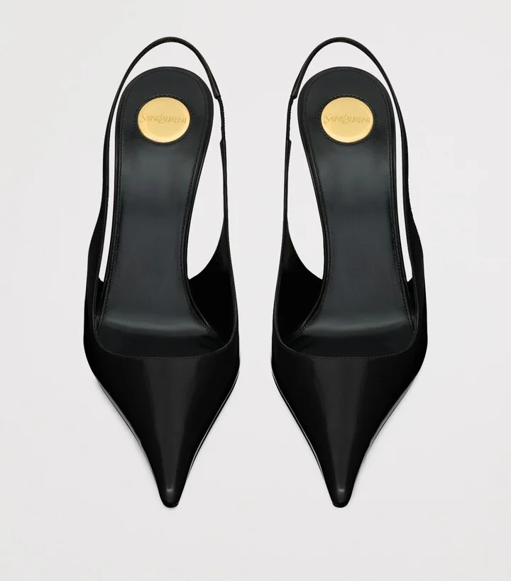 Saint Laurent Vendome Slingback Pumps 110 - Image 3