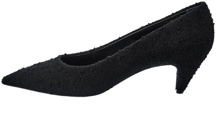 Saint Laurent Vivi 55 Tweed Pump - Image 2