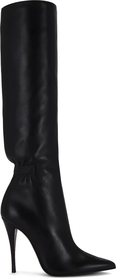 Saint Laurent Vodka Boot in Black