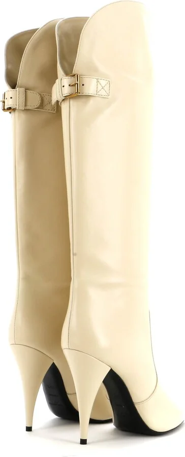 Saint Laurent Women's Koller Over the Knee Boots Leather - Image 3