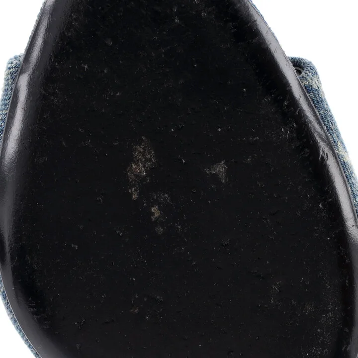 Saint Laurent Women's LA 16 Mules Monogram Denim - Image 6
