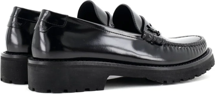 Saint Laurent Women's Le Monogram Penny Loafers Leather - Image 3