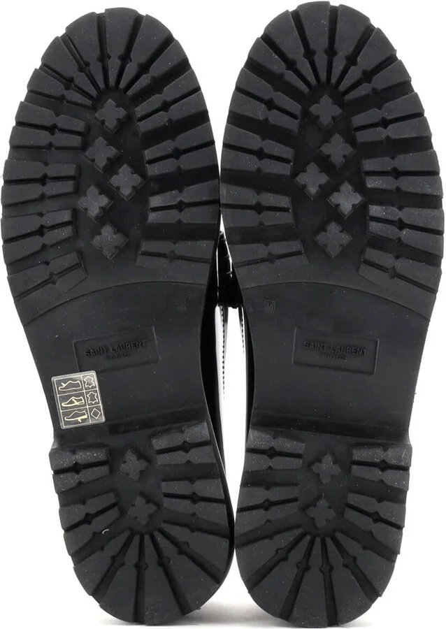 Saint Laurent Women's Le Monogram Penny Loafers Leather - Image 4