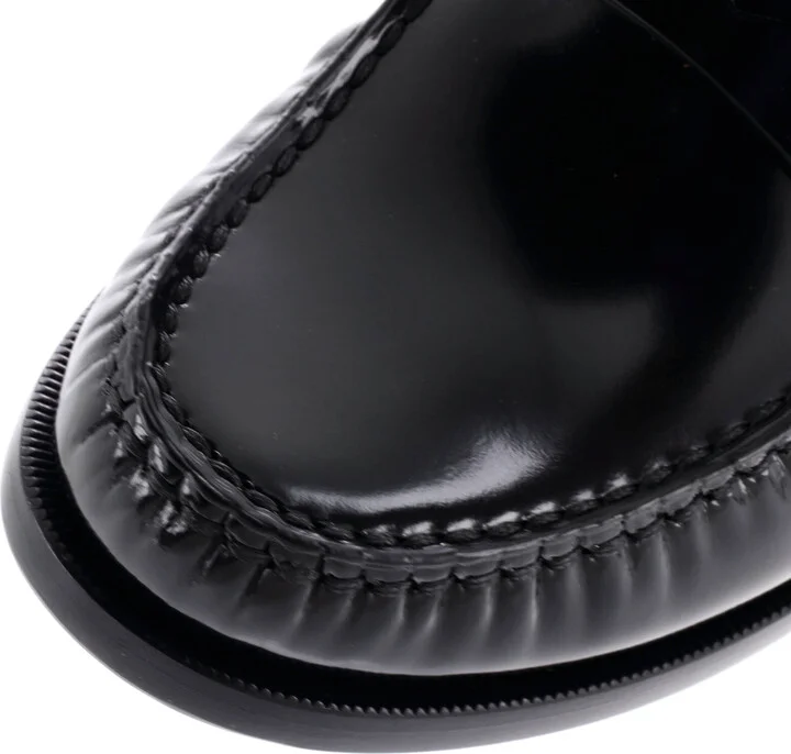 Saint Laurent Women's Le Monogram Penny Loafers Leather - Image 5