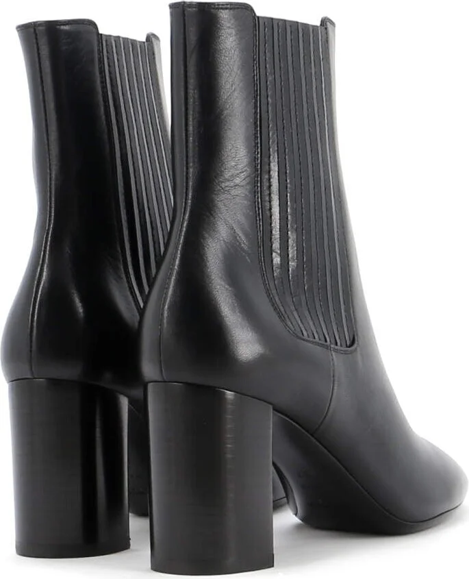 Saint Laurent Women's LouLou Ankle Boots Leather - Image 3