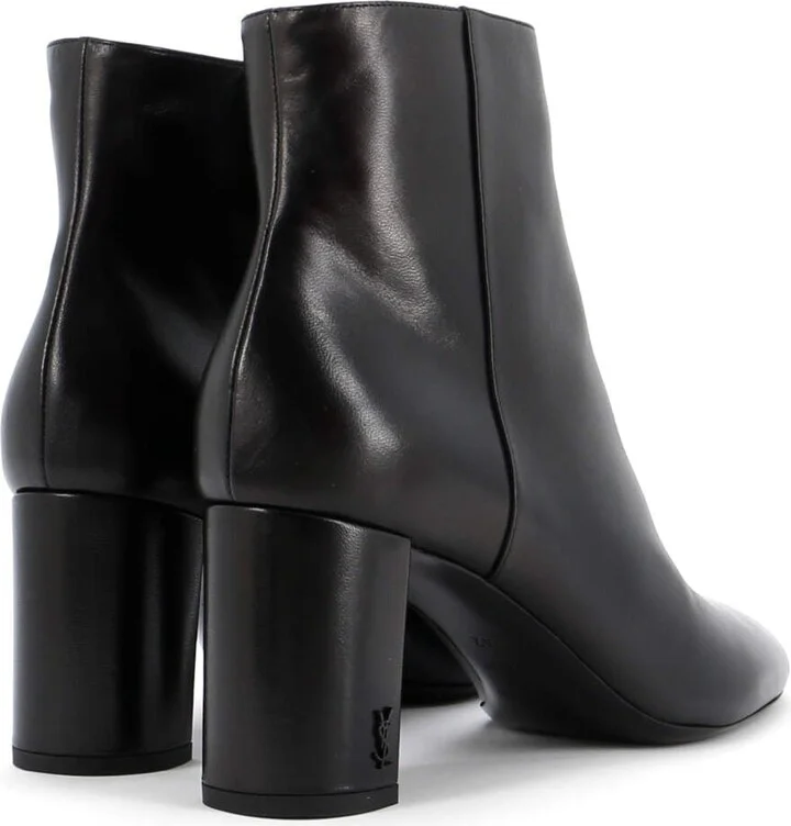Saint Laurent Women's LouLou Ankle Boots Leather - Image 3