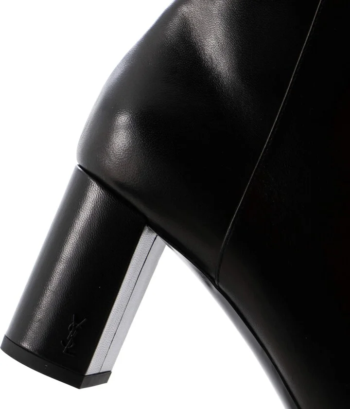 Saint Laurent Women's LouLou Ankle Boots Leather - Image 5