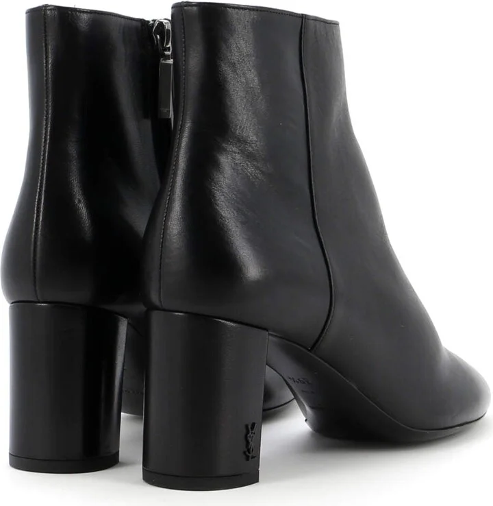 Saint Laurent Women's LouLou Ankle Boots Leather - Image 3