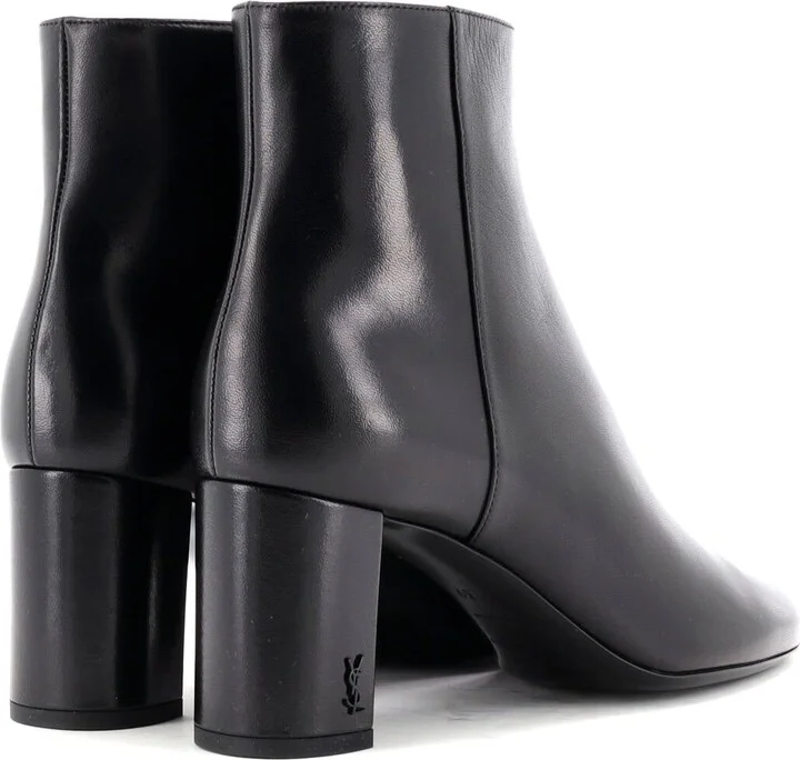 Saint Laurent Women's LouLou Ankle Boots Leather - Image 3