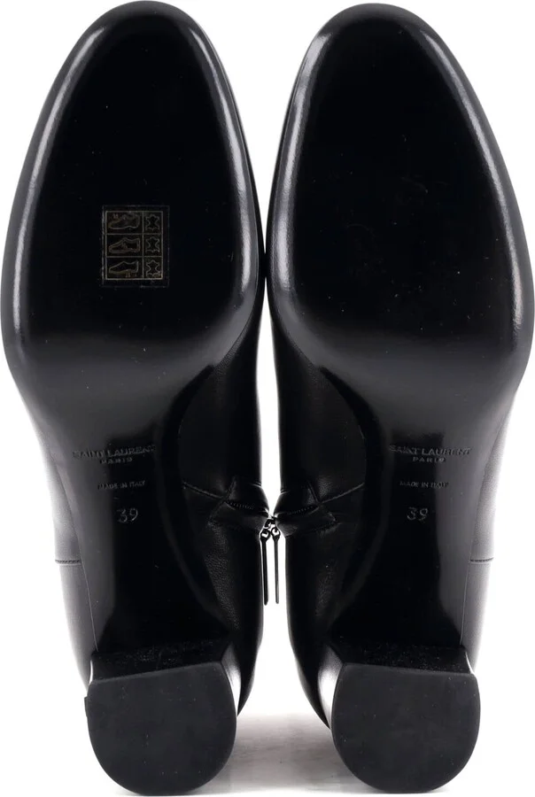 Saint Laurent Women's LouLou Ankle Boots Leather - Image 4