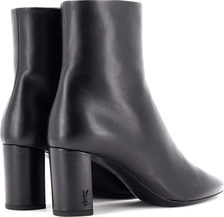 Saint Laurent Women's LouLou Ankle Boots Leather - Image 3