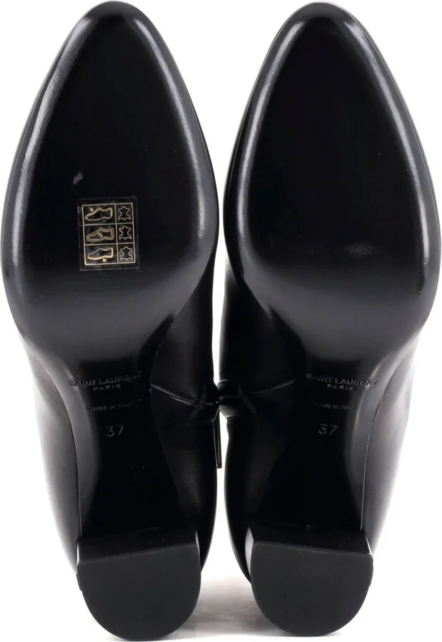 Saint Laurent Women's LouLou Ankle Boots Leather - Image 4