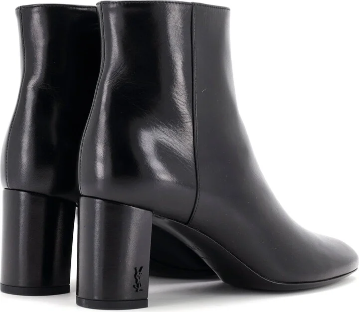 Saint Laurent Women's LouLou Ankle Boots Leather - Image 3