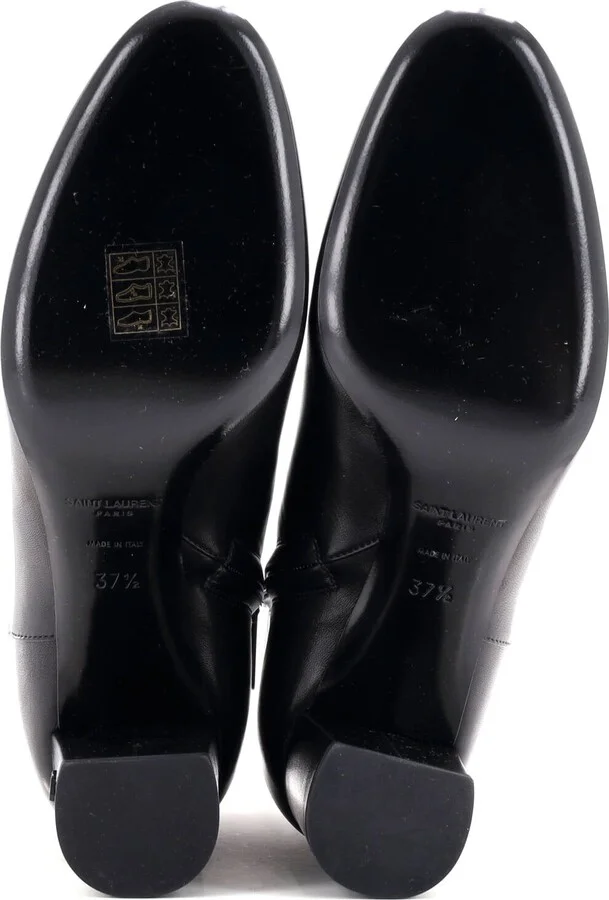 Saint Laurent Women's LouLou Ankle Boots Leather - Image 4