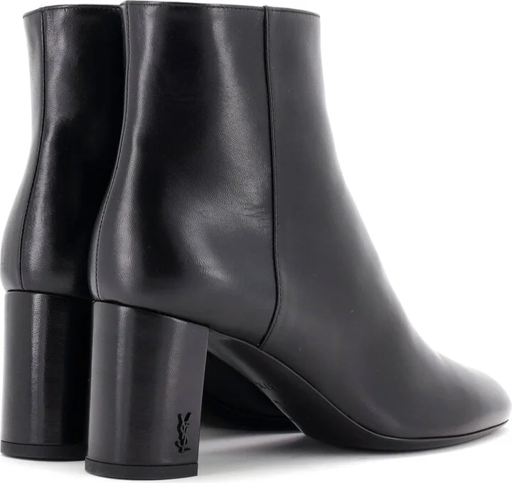 Saint Laurent Women's LouLou Ankle Boots Leather - Image 3