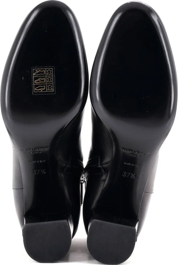 Saint Laurent Women's LouLou Ankle Boots Leather - Image 4
