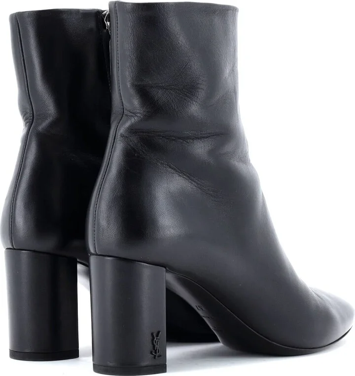 Saint Laurent Women's LouLou Ankle Boots Leather - Image 3