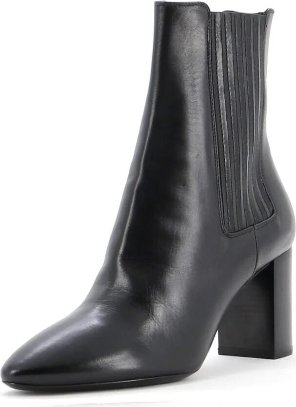 Saint Laurent Women's LouLou Ankle Boots Leather