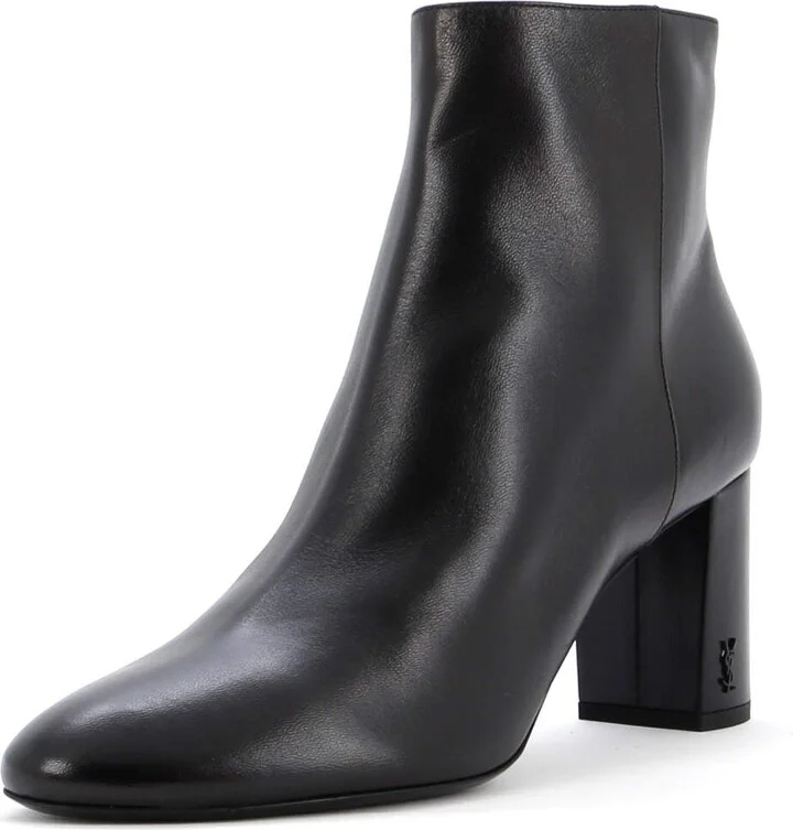Saint Laurent Women's LouLou Ankle Boots Leather