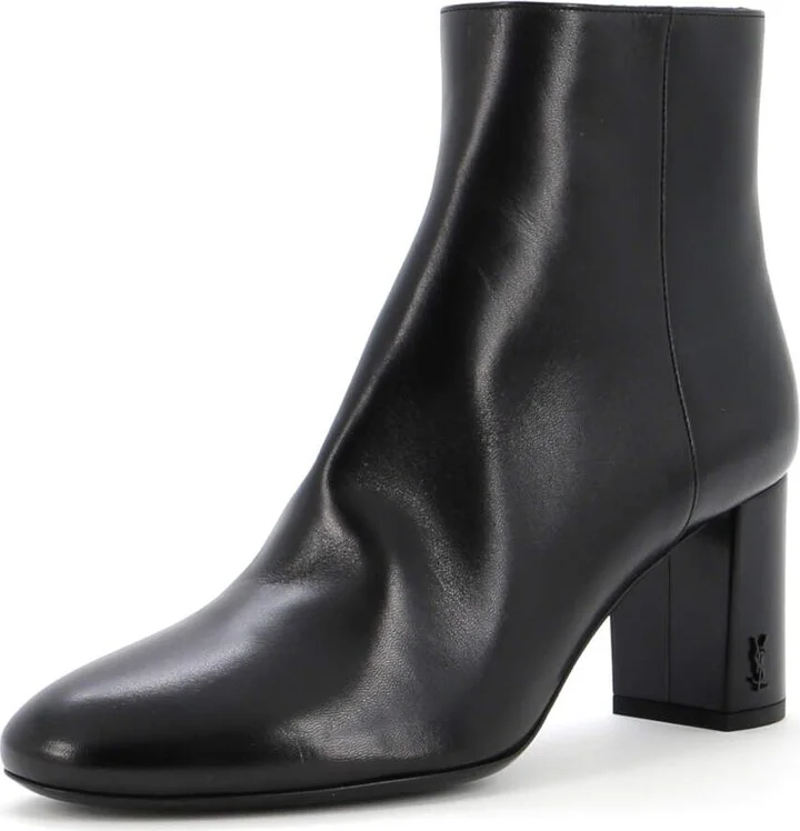Saint Laurent Women's LouLou Ankle Boots Leather