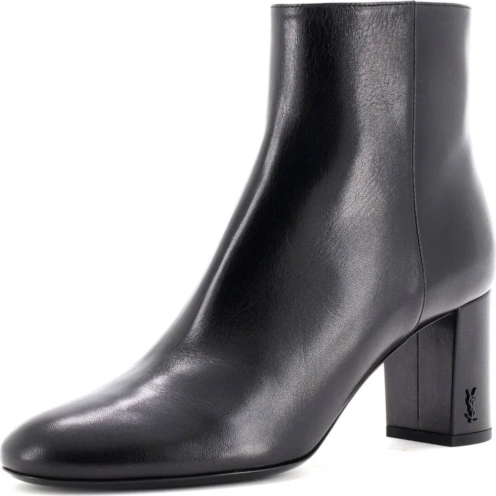 Saint Laurent Women's LouLou Ankle Boots Leather