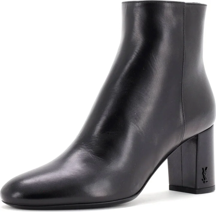 Saint Laurent Women's LouLou Ankle Boots Leather