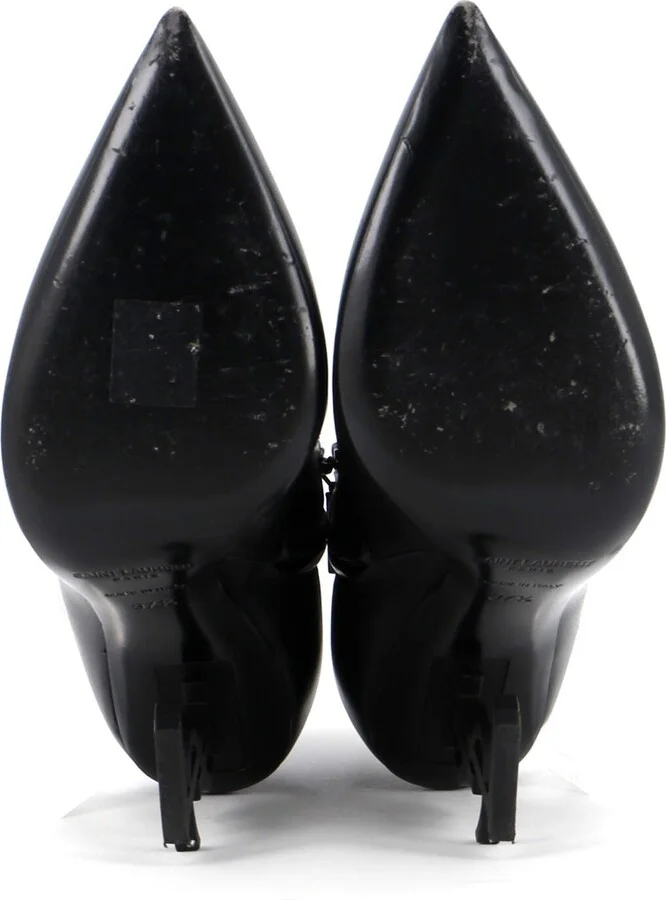 Saint Laurent Women's Opyum Ankle Boots Leather - Image 4