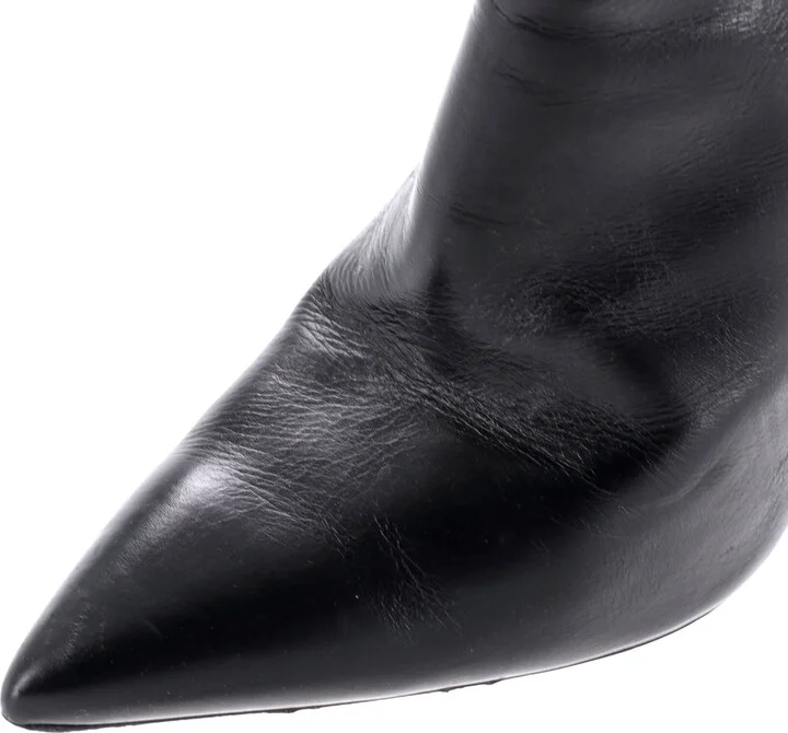 Saint Laurent Women's Opyum Ankle Boots Leather - Image 5