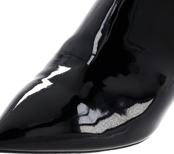 Saint Laurent Women's Opyum Ankle Boots Patent - Image 5