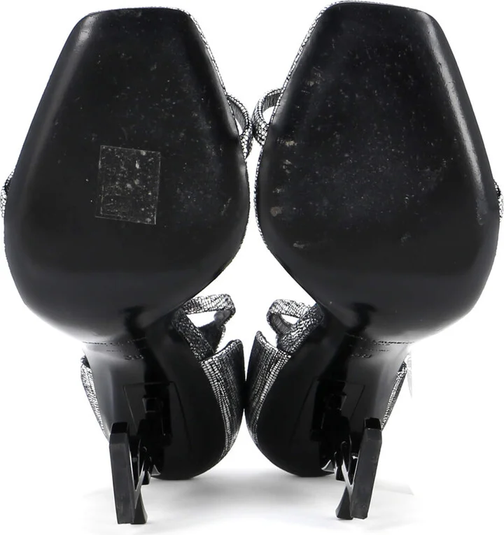 Saint Laurent Women's Opyum Heels Leather 110 - Image 4